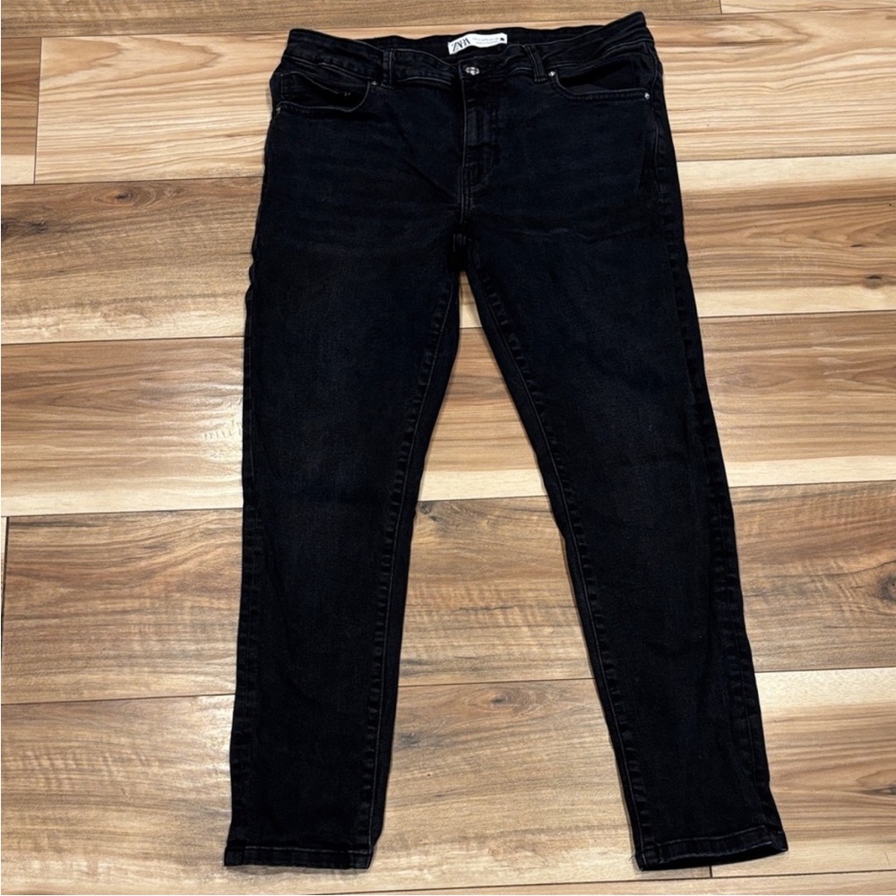 Zara Midnight Black Jeans